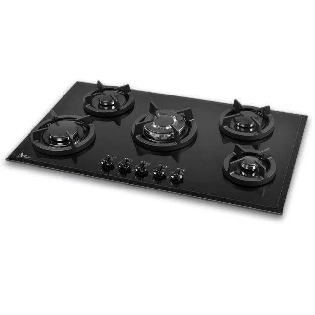 گاز صفحه ای اخوان مدل Gi35 شیشه مشکی